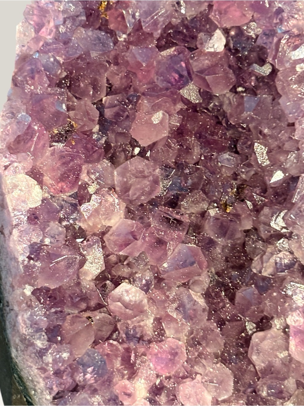 Natural Amethyst Crystal Geode Cluster Specimen - 332 Gram - Picture 5 of 8